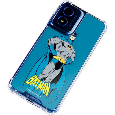 DC Comics Batman Portrait Moto G 5G (2024) Clear Case